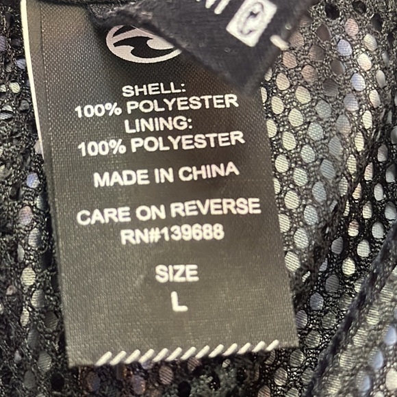 Ocean Current Black & Grey Stars and Stripes Swim Trunks/Board Shorts Size L - Picture 5 of 9